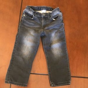 3T boys black pull on Jeans